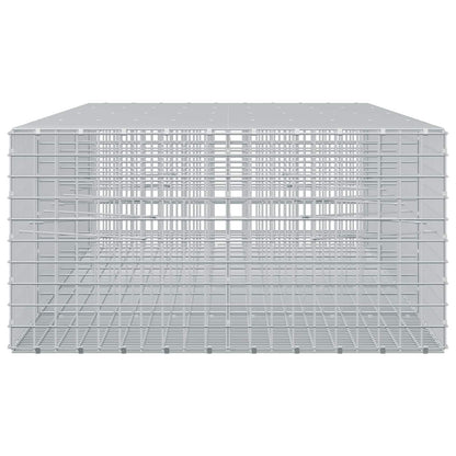 Gabion with 3.5 mm Wire and 5x5 cm Mesh 400x100x50 cm