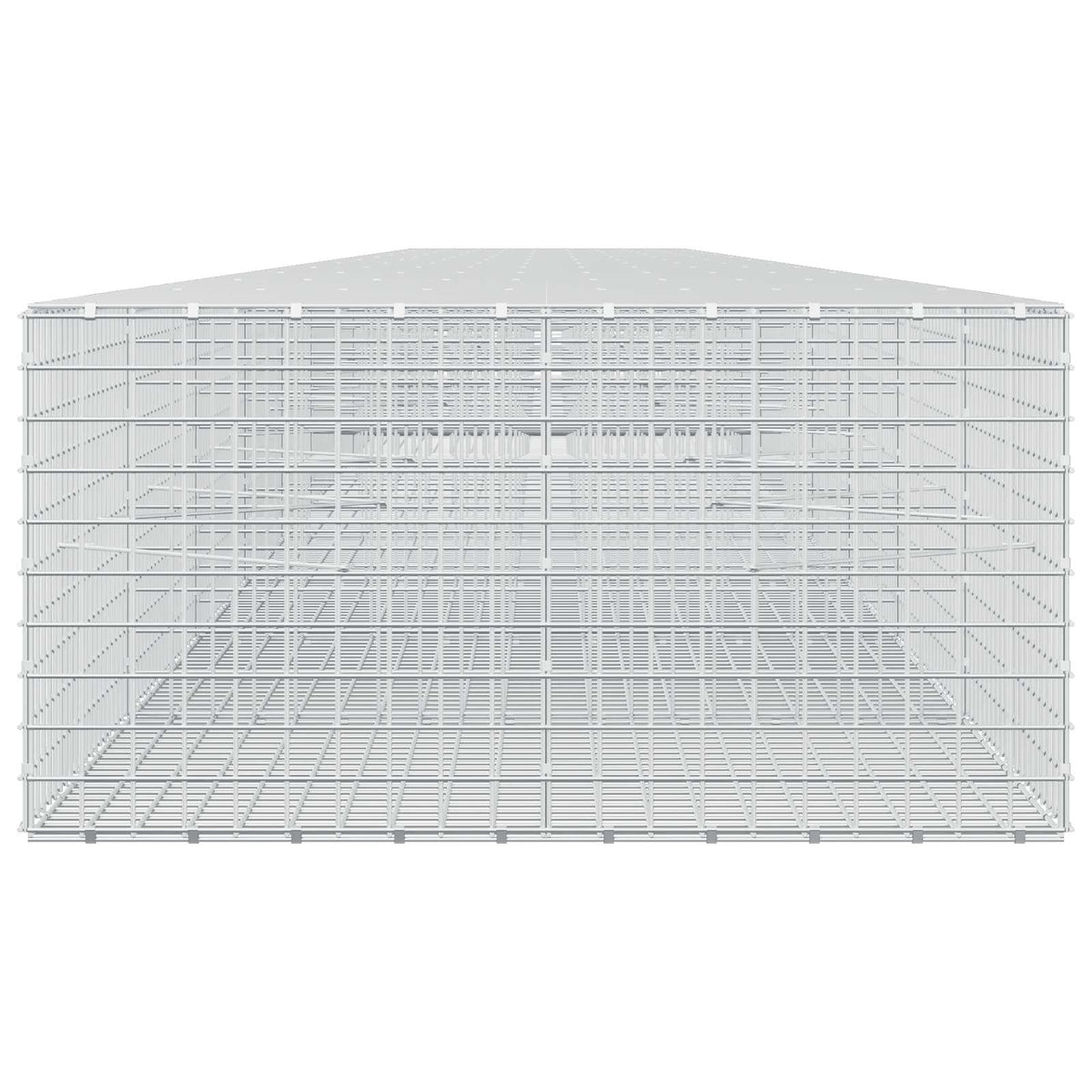 Gabion with 3.5 mm Wire and 5x5 cm Mesh 1150x100x50 cm