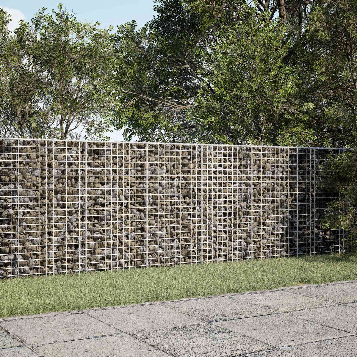 Gabion with 3.5 mm Wire and 5x5 cm Mesh 200x100x100 cm