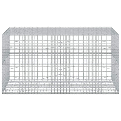 Gabion with 3.5 mm Wire and 5x5 cm Mesh 200x100x100 cm