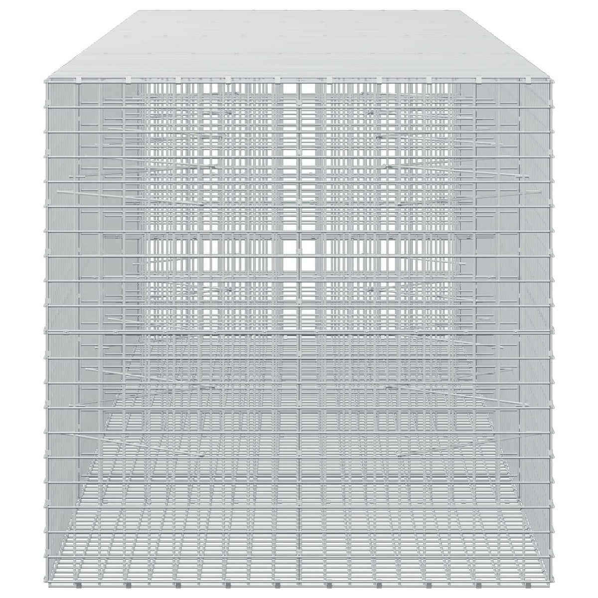Gabion with 3.5 mm Wire and 5x5 cm Mesh 400x100x100 cm