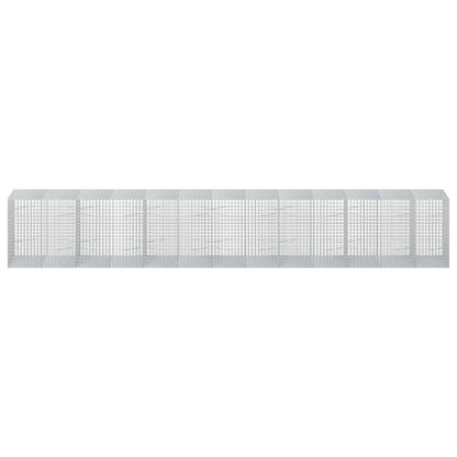 Gabion with 3.5 mm Wire and 5x5 cm Mesh 650x100x100 cm