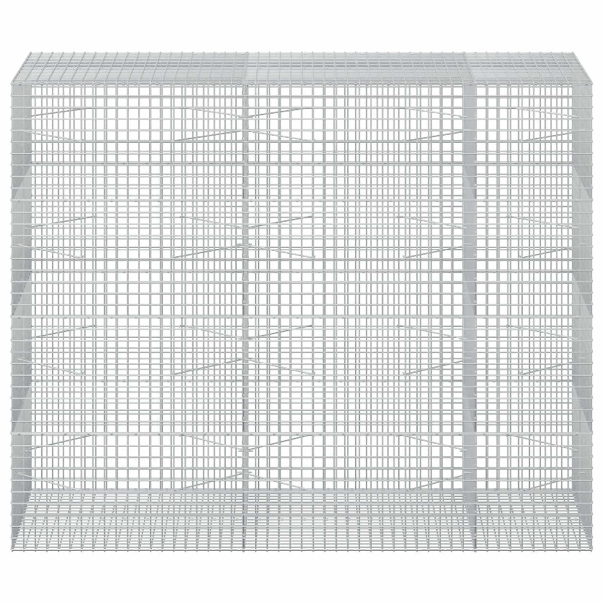 Gabion with 3.5 mm Wire and 5x5 cm Mesh 250x100x200 cm