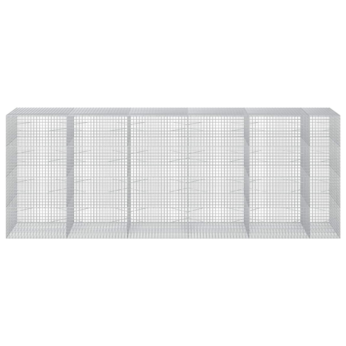 Gabion with 3.5 mm Wire and 5x5 cm Mesh 550x100x200 cm