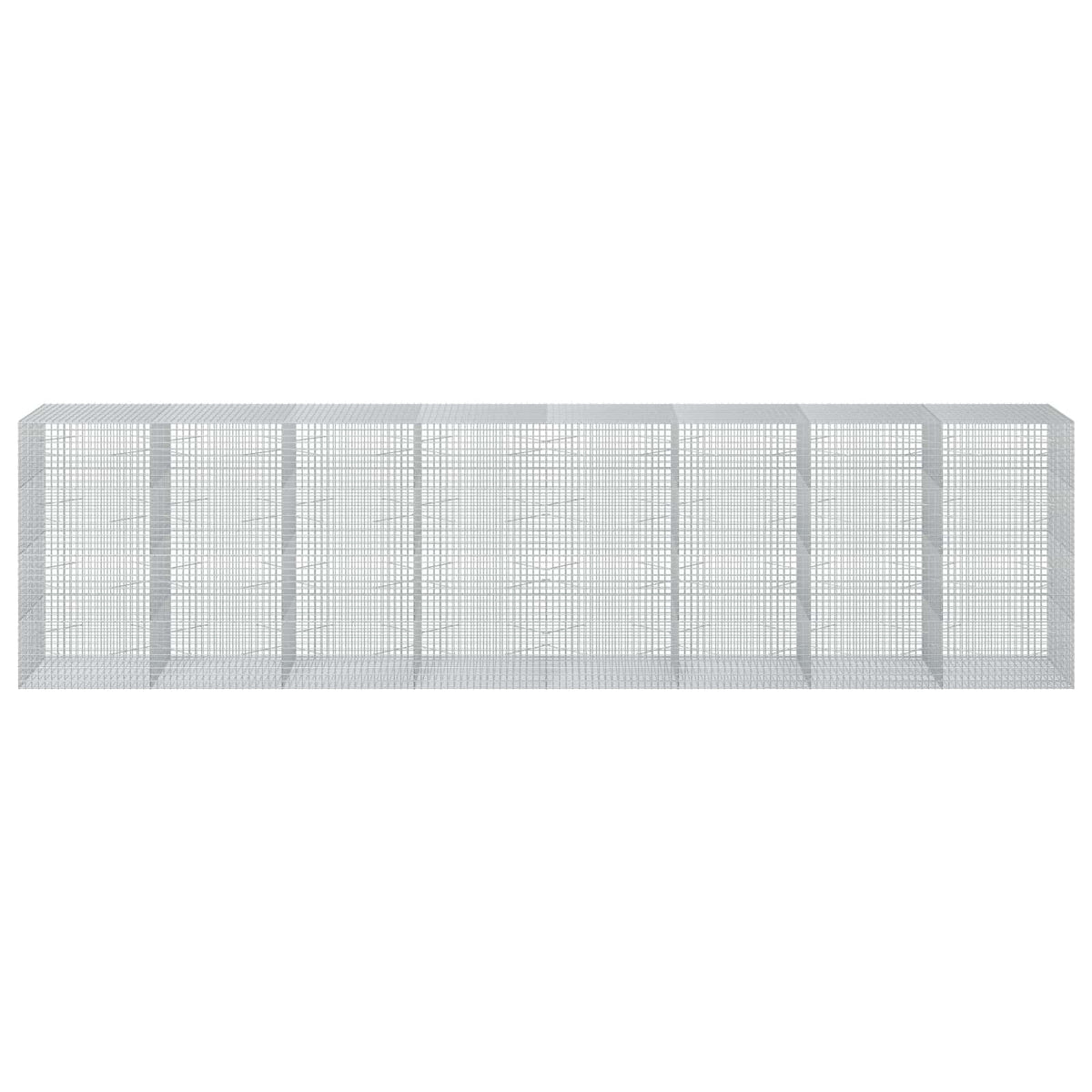 Gabion with 3.5 mm Wire and 5x5 cm Mesh 800x100x200 cm