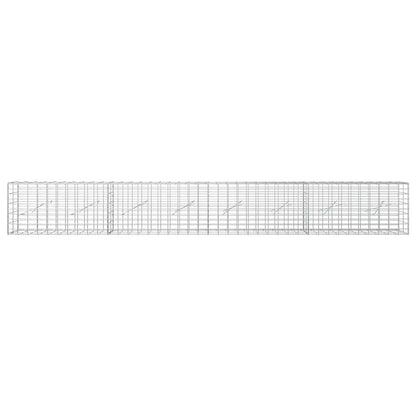 Gabion with 3.5 mm Wire and 5x10 cm Mesh 400x10x50 cm