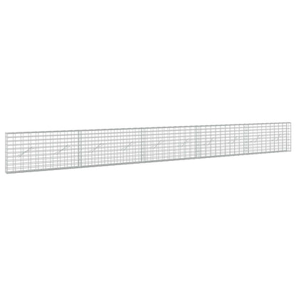 Gabion with 3.5 mm Wire and 5x10 cm Mesh 500x10x50 cm