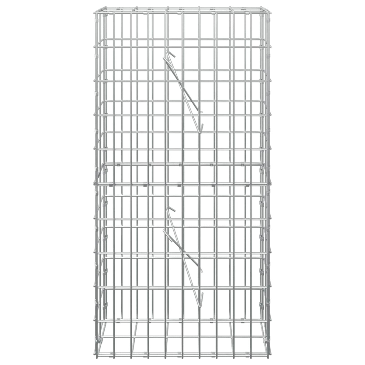 Gabion with 3.5 mm Wire and 5x10 cm Mesh 50x10x100 cm