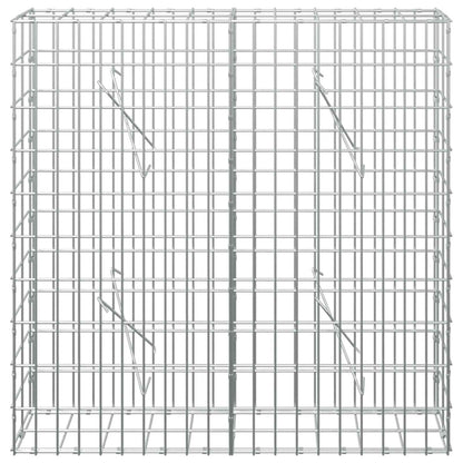 Gabion with 3.5 mm Wire and 5x10 cm Mesh 100x10x100 cm