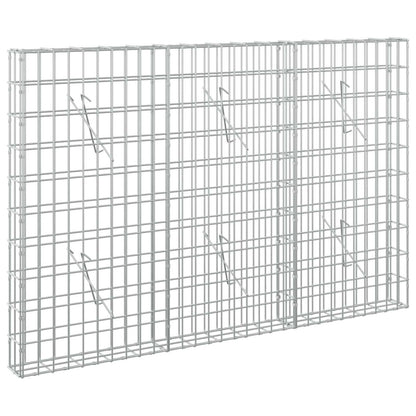 Gabion with 3.5 mm Wire and 5x10 cm Mesh 150x10x100 cm