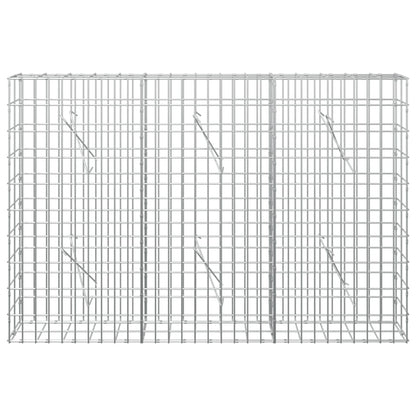 Gabion with 3.5 mm Wire and 5x10 cm Mesh 150x10x100 cm