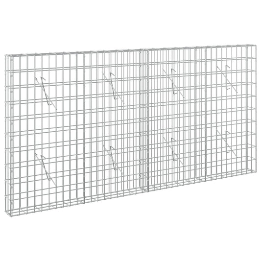 Gabion with 3.5 mm Wire and 5x10 cm Mesh 200x10x100 cm