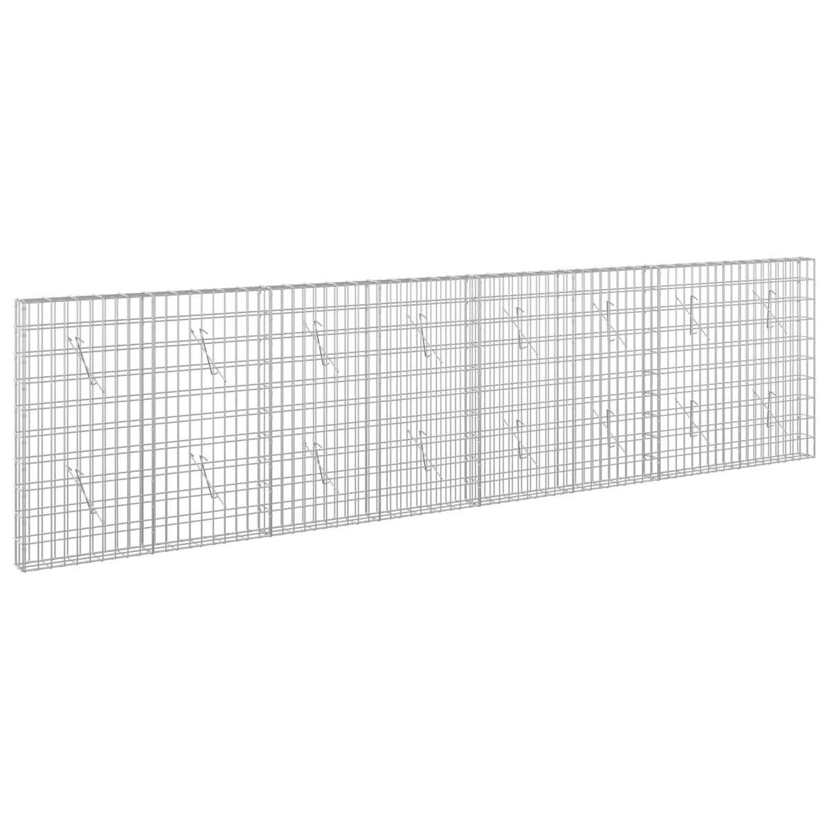Gabion with 3.5 mm Wire and 5x10 cm Mesh 400x10x100 cm