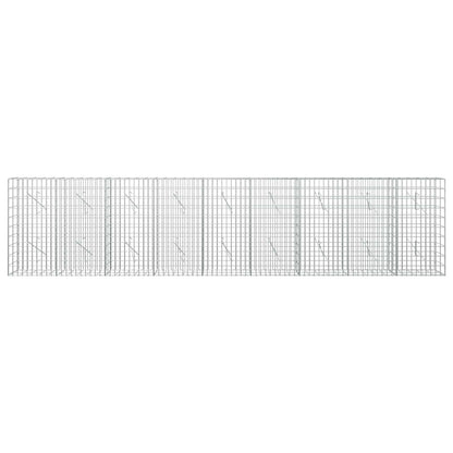 Gabion with 3.5 mm Wire and 5x10 cm Mesh 450x10x100 cm