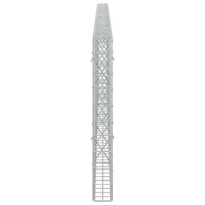 Gabion with 3.5 mm Wire and 5x10 cm Mesh 450x10x100 cm