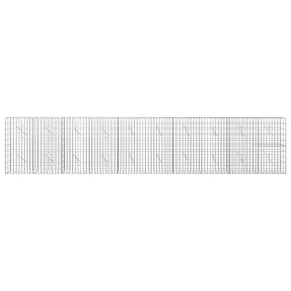 Gabion with 3.5 mm Wire and 5x10 cm Mesh 500x10x100 cm