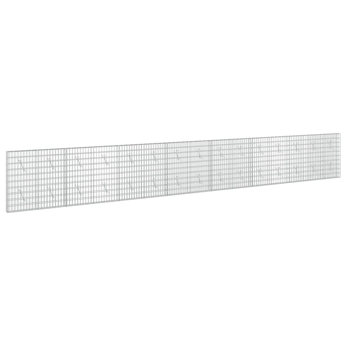 Gabion with 3.5 mm Wire and 5x10 cm Mesh 750x10x100 cm