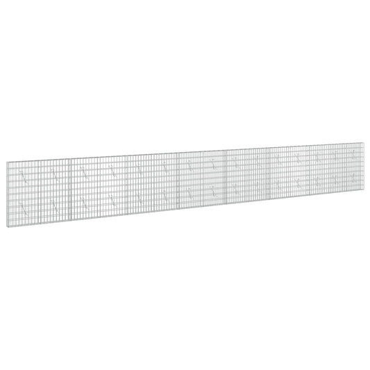 Gabion with 3.5 mm Wire and 5x10 cm Mesh 750x10x100 cm