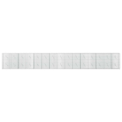 Gabion with 3.5 mm Wire and 5x10 cm Mesh 750x10x100 cm