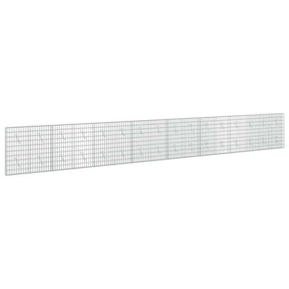 Gabion with 3.5 mm Wire and 5x10 cm Mesh 800x10x100 cm