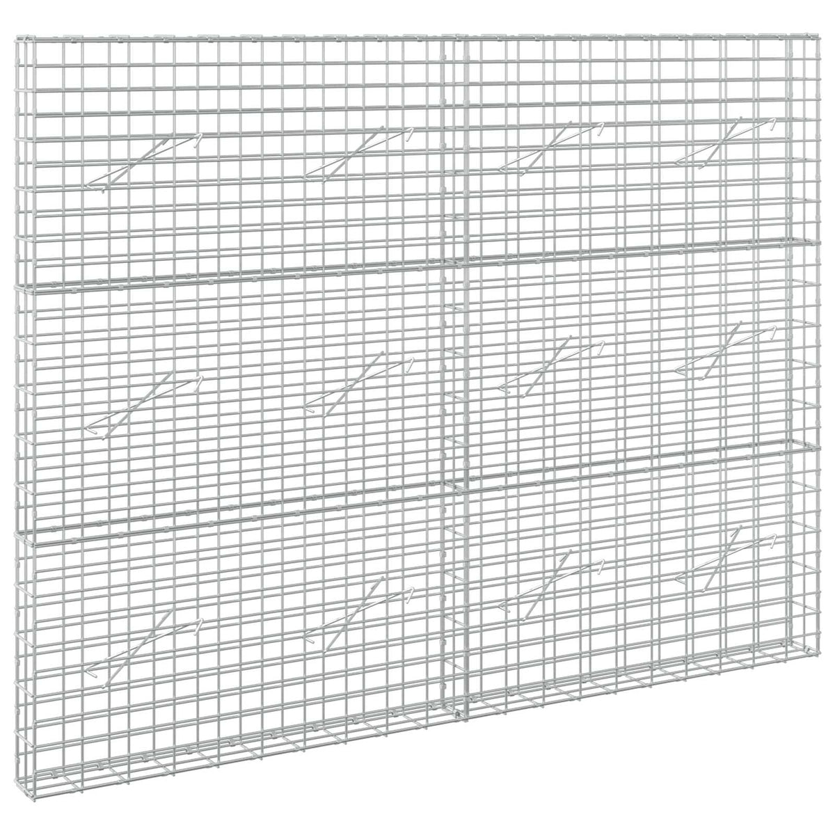 Gabion with 3.5 mm Wire and 5x10 cm Mesh 200x10x150 cm