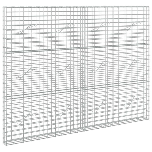 Gabion with 3.5 mm Wire and 5x10 cm Mesh 200x10x150 cm