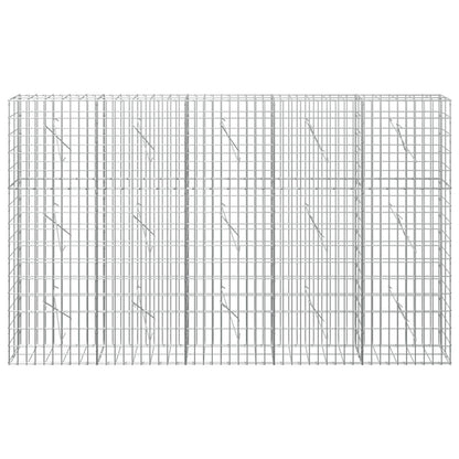 Gabion with 3.5 mm Wire and 5x10 cm Mesh 250x10x150 cm