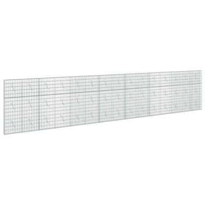 Gabion with 3.5 mm Wire and 5x10 cm Mesh 750x10x150 cm