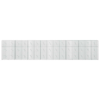 Gabion with 3.5 mm Wire and 5x10 cm Mesh 750x10x150 cm