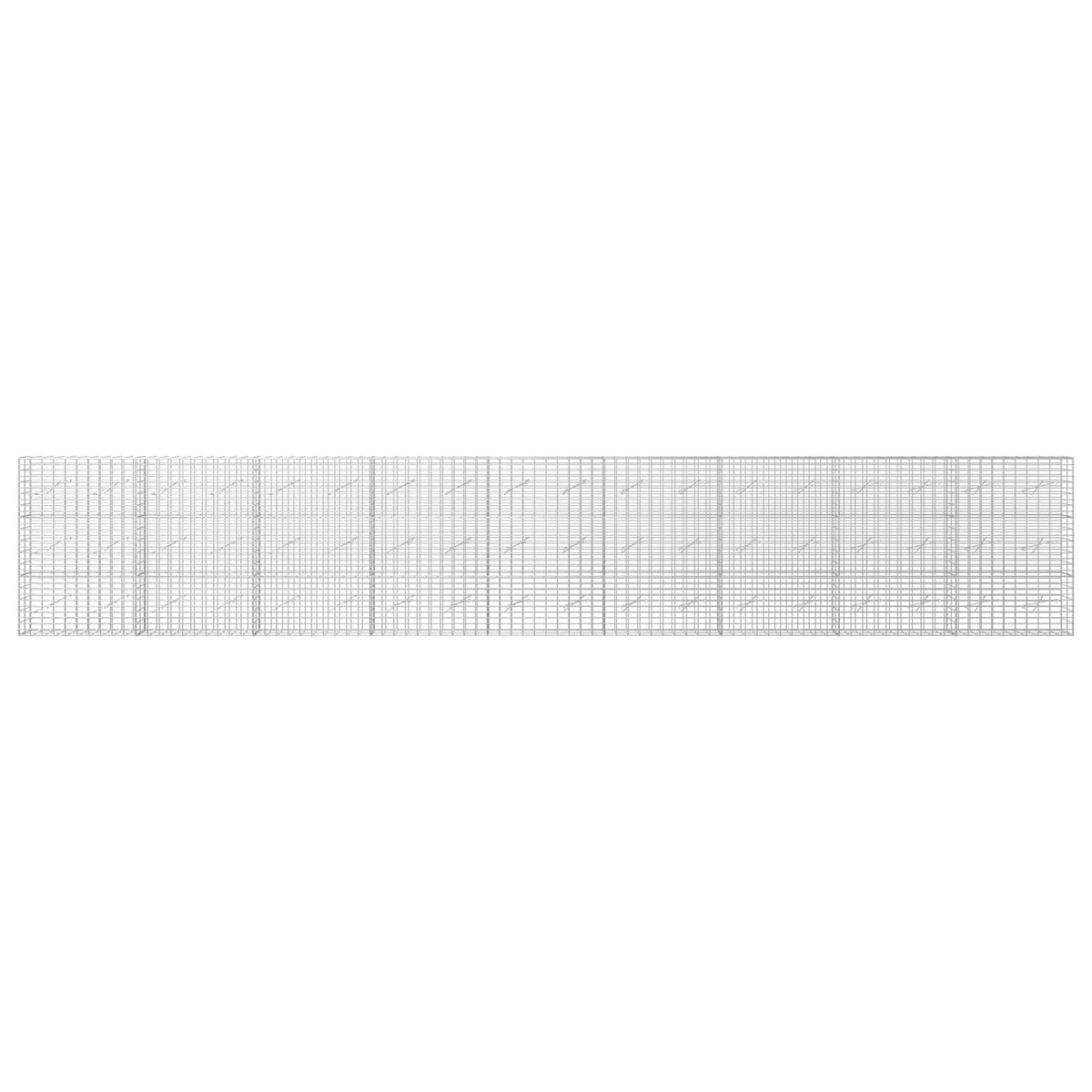 Gabion with 3.5 mm Wire and 5x10 cm Mesh 900x10x150 cm