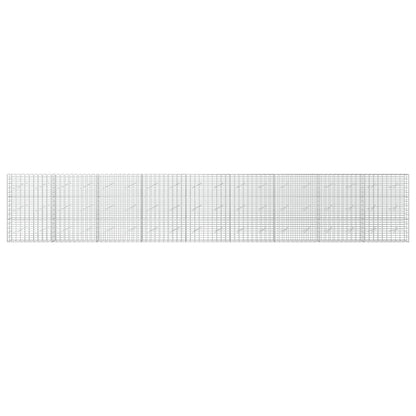 Gabion with 3.5 mm Wire and 5x10 cm Mesh 900x10x150 cm