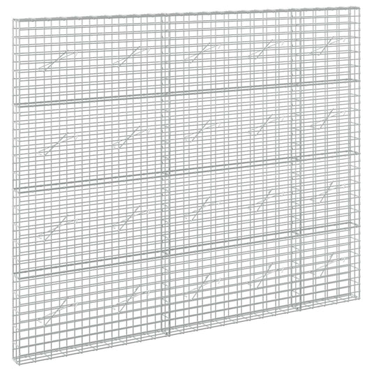 Gabion with 3.5 mm Wire and 5x10 cm Mesh 250x10x200 cm