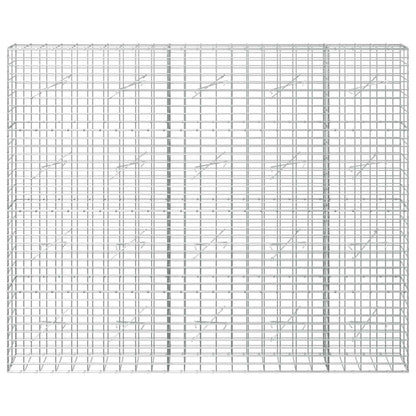 Gabion with 3.5 mm Wire and 5x10 cm Mesh 250x10x200 cm