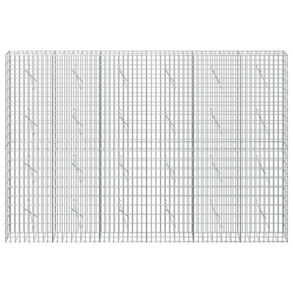 Gabion with 3.5 mm Wire and 5x10 cm Mesh 300x10x200 cm