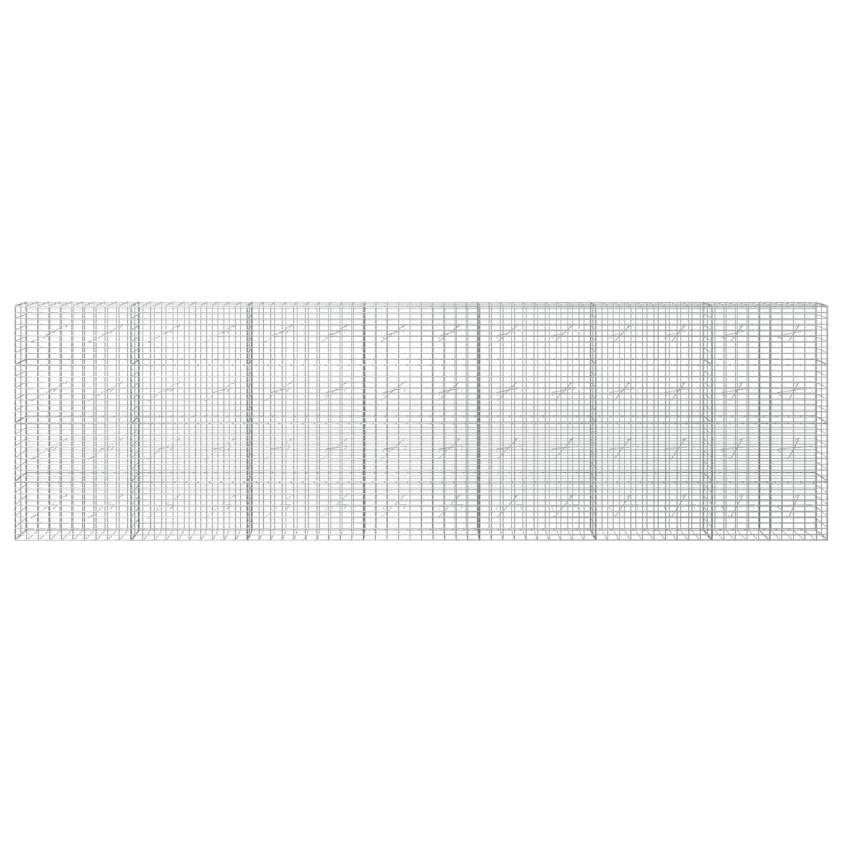 Gabion with 3.5 mm Wire and 5x10 cm Mesh 700x10x200 cm