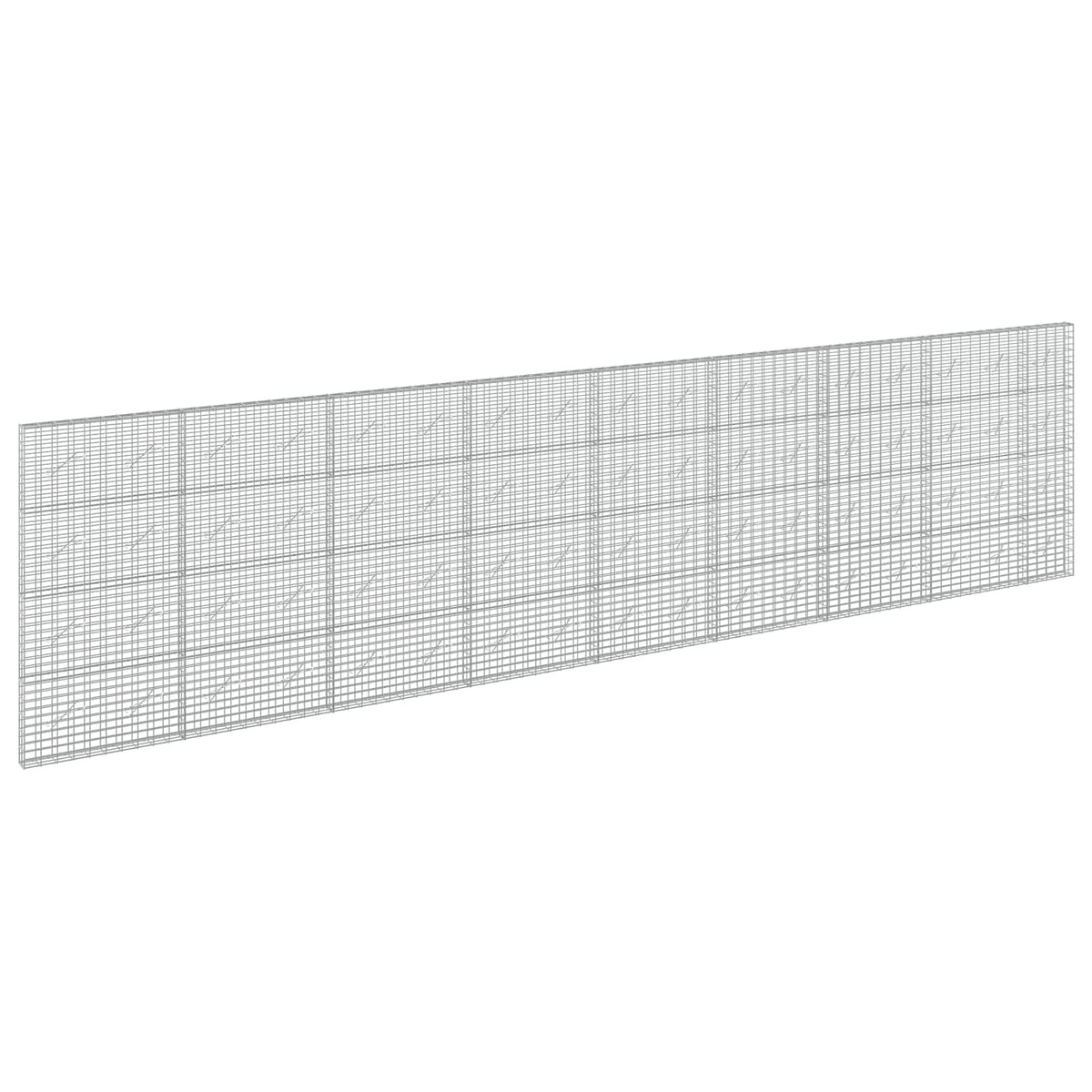 Gabion with 3.5 mm Wire and 5x10 cm Mesh 850x10x200 cm