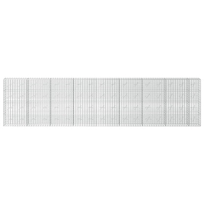 Gabion with 3.5 mm Wire and 5x10 cm Mesh 850x10x200 cm