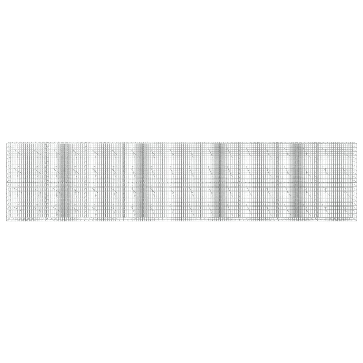 Gabion with 3.5 mm Wire and 5x10 cm Mesh 900x10x200 cm