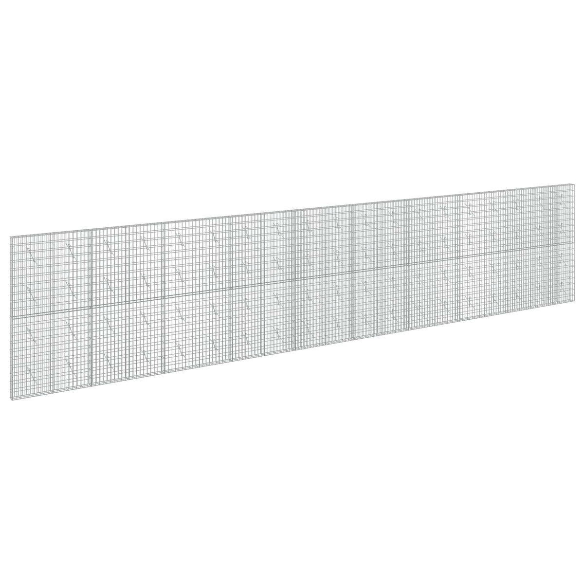 Gabion with 3.5 mm Wire and 5x10 cm Mesh 950x10x200 cm