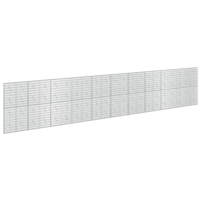 Gabion with 3.5 mm Wire and 5x10 cm Mesh 1050x10x200 cm