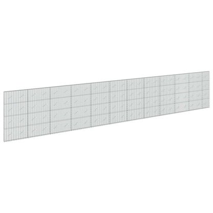 Gabion with 3.5 mm Wire and 5x10 cm Mesh 1150x10x200 cm