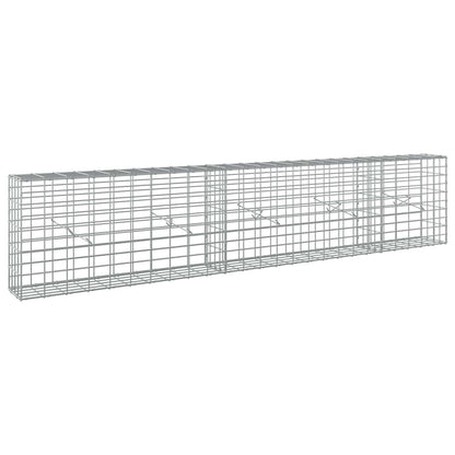 Gabion with 3.5 mm Wire and 5x10 cm Mesh 250x20x50 cm