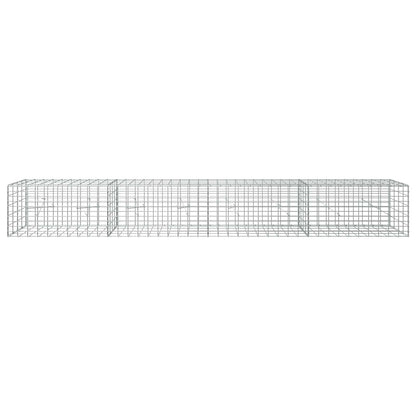 Gabion with 3.5 mm Wire and 5x10 cm Mesh 400x20x50 cm