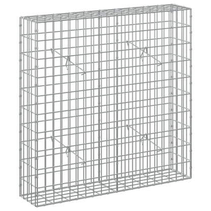 Gabion with 3.5 mm Wire and 5x10 cm Mesh 100x20x100 cm