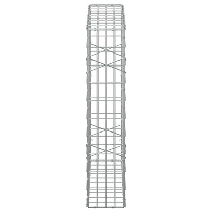 Gabion with 3.5 mm Wire and 5x10 cm Mesh 100x20x100 cm