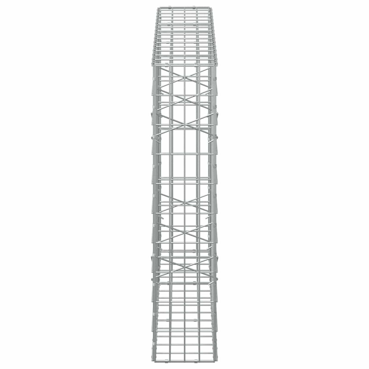 Gabion with 3.5 mm Wire and 5x10 cm Mesh 150x20x100 cm