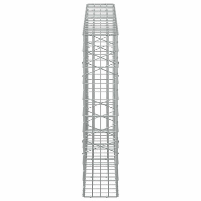 Gabion with 3.5 mm Wire and 5x10 cm Mesh 200x20x100 cm