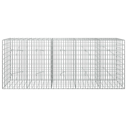 Gabion with 3.5 mm Wire and 5x10 cm Mesh 250x20x100 cm