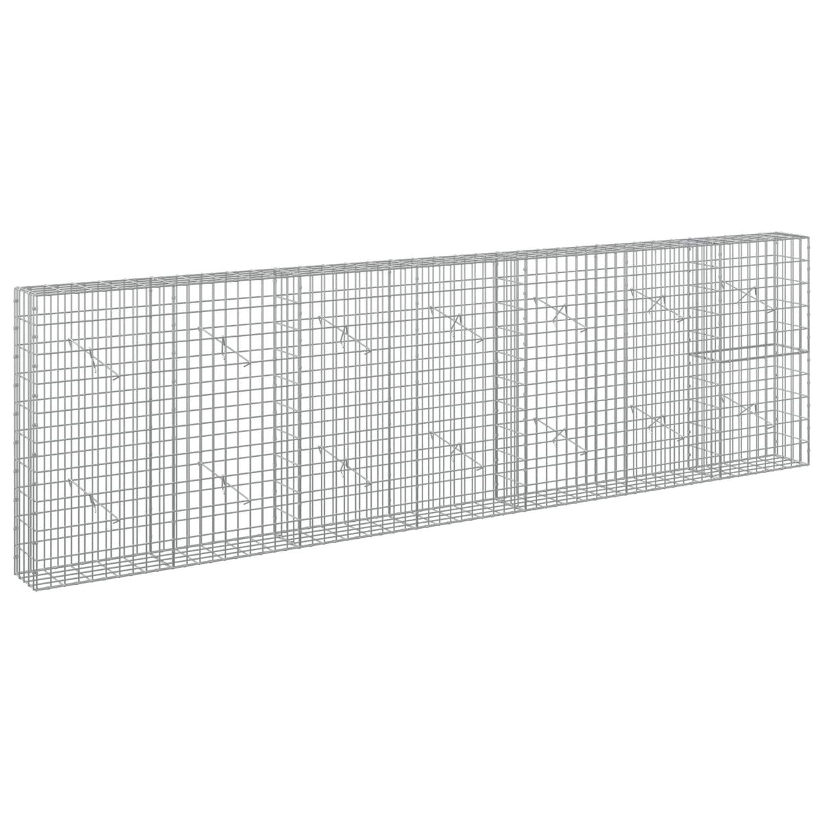 Gabion with 3.5 mm Wire and 5x10 cm Mesh 350x20x100 cm