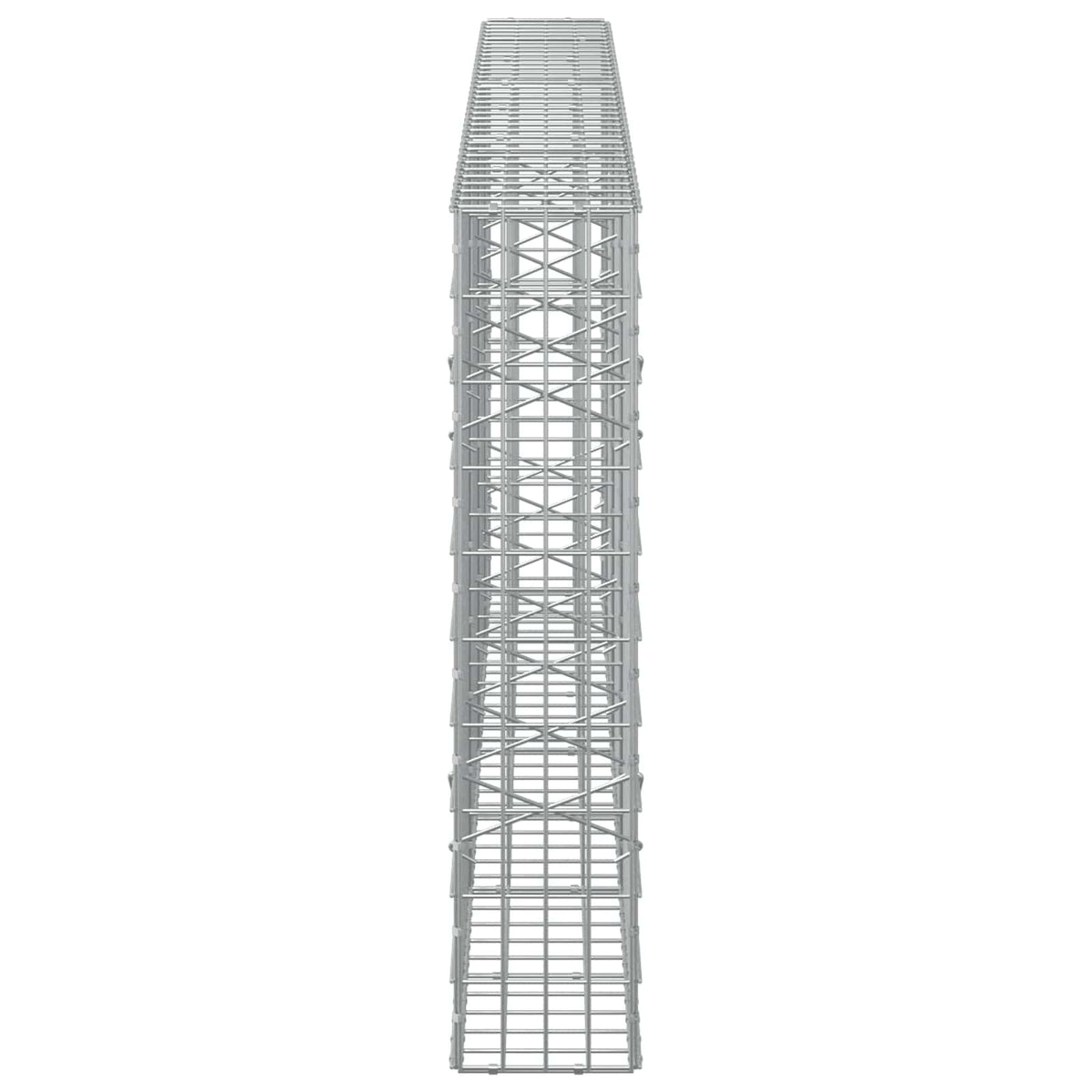 Gabion with 3.5 mm Wire and 5x10 cm Mesh 350x20x100 cm